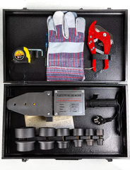 Termofusora Ppr 2000w Con Regulador Temperatura Y Accesorios