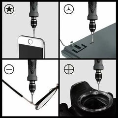 Juego Kit De 145 En 1 Desarmadores Destornilladores