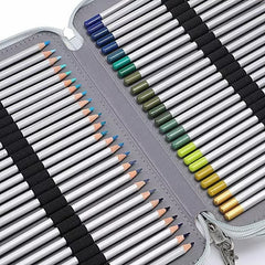 Estuche Color Blanco Capacidad 200 Lápices De 4 Capas