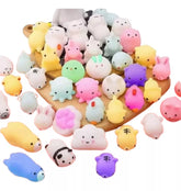 Pack 20 Mini Figuras Antiestres Sorpresa Cumpleaños