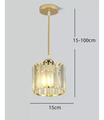 Lámparas Cristalinas Colgante Nórdicas Para Dormitorio