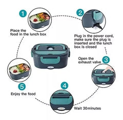 Loncheras Eléctricas Portátil Fiambrera Calentadora Comida
