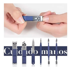 Set De Manicura Y Pedicura Porfesional 18 Piezas