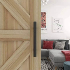 Tirador Manilla Negro 128x200x12mm 10unid + Tornillo