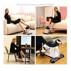 Mini Bicicleta Estática Pedalera Con Pantalla Lcd Spinning