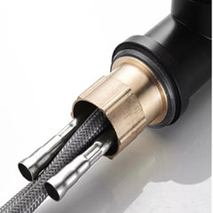 Llave Monomando de Lavaplatos Profesional Extraíble Negra