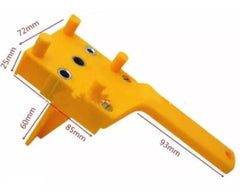 Set 41 Guia Plantilla Para Tarugos De Madera Amarrillo