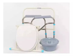 Baño Inodoro W.c Portátil Plegable Silla Ducha