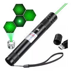 Puntero Laser Verde Astronómico Largo Alcance Recargable