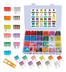 Kit 300pcs Fusibles Coche Automotriz Con Caja