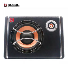 Subwoofer Plano Amplificado Parlante+ Kit Instalación