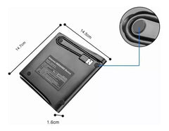 Grabador Dvd Externo Lector Usb Cd Reproductor Windows Mac
