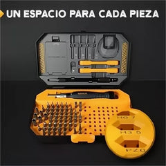 Juego Kit De 145 En 1 Desarmadores Destornilladores