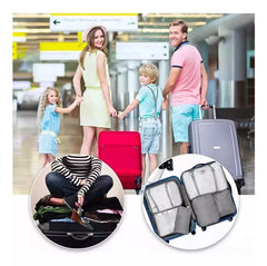 Set Organizador De Maleta Bebe Neceser 7 Piezas