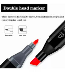 168 Lápices Marcadores Doble