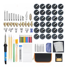 Pirograbador Madera Cautín Soldador Punto Lápiz 60w 101 Pcs