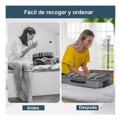 Set Organizador De Maleta Bebe Neceser 7 Piezas