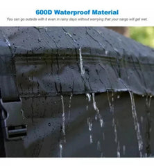 Bolso Portaequipaje Techo Auto Impermeable + Alfombra 425 Lt