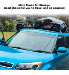 Bolso Portaequipaje Techo Auto Impermeable + Alfombra 425 Lt