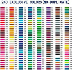 Set 240 Lápices Color Arte Profesional Dibujo Caja Metálica