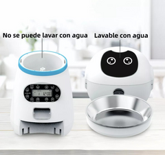 Robot Alimentador Automático Para Mascotas Dispensador