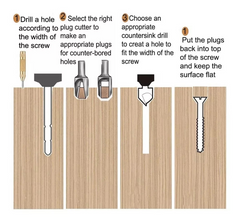 Herramienta De Perforación Para Carpintería 23 Piezas