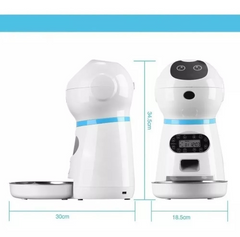 Robot Alimentador Automático Para Mascotas Dispensador