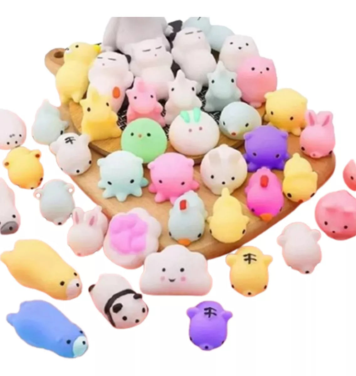 Pack 20 Mini Figuras Antiestres Sorpresa Cumpleaños