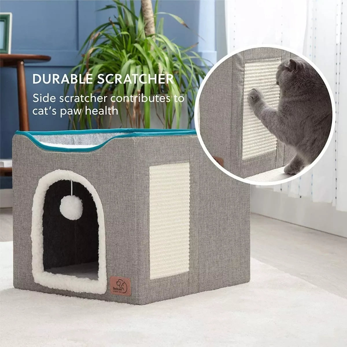 Cama Casa Iglu Para Mascotas Gato Y Perro Pequeño