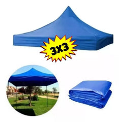 Carpa Lona Techo Para Toldo Plegable 3x3