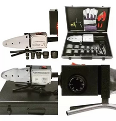 Termofusora Ppr 2000w Con Regulador Temperatura Y Accesorios