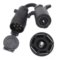 Enchufe Vehículo Adaptador Americano Remolque Europeo