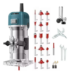 Recortadora Rebajadora 6 Velocidades Variables Router Madera